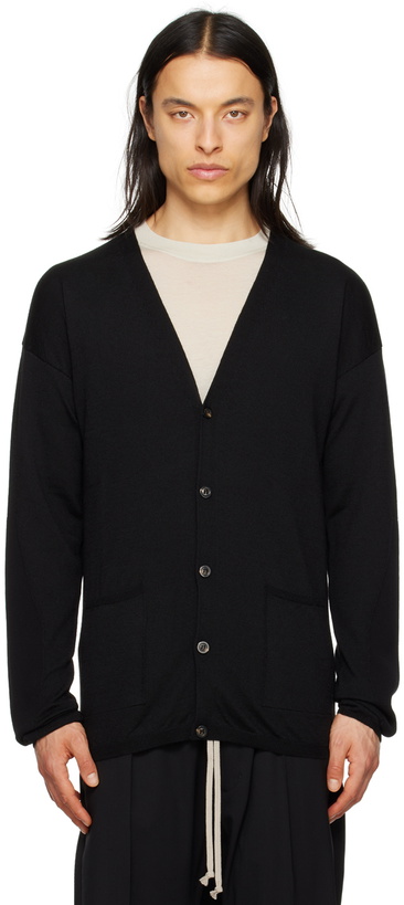 Photo: Rick Owens Black Peter Cardigan