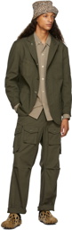 Engineered Garments Khaki Ripstop Bedford Jacket