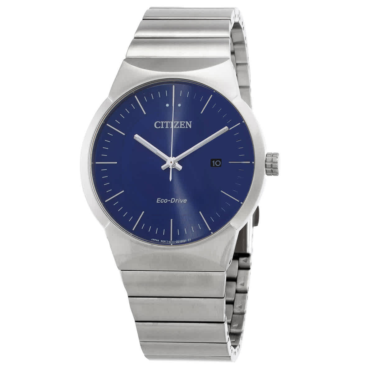 Citizen Axiom Eco-Drive Blue Dial Unisex Watch BM7580-51L