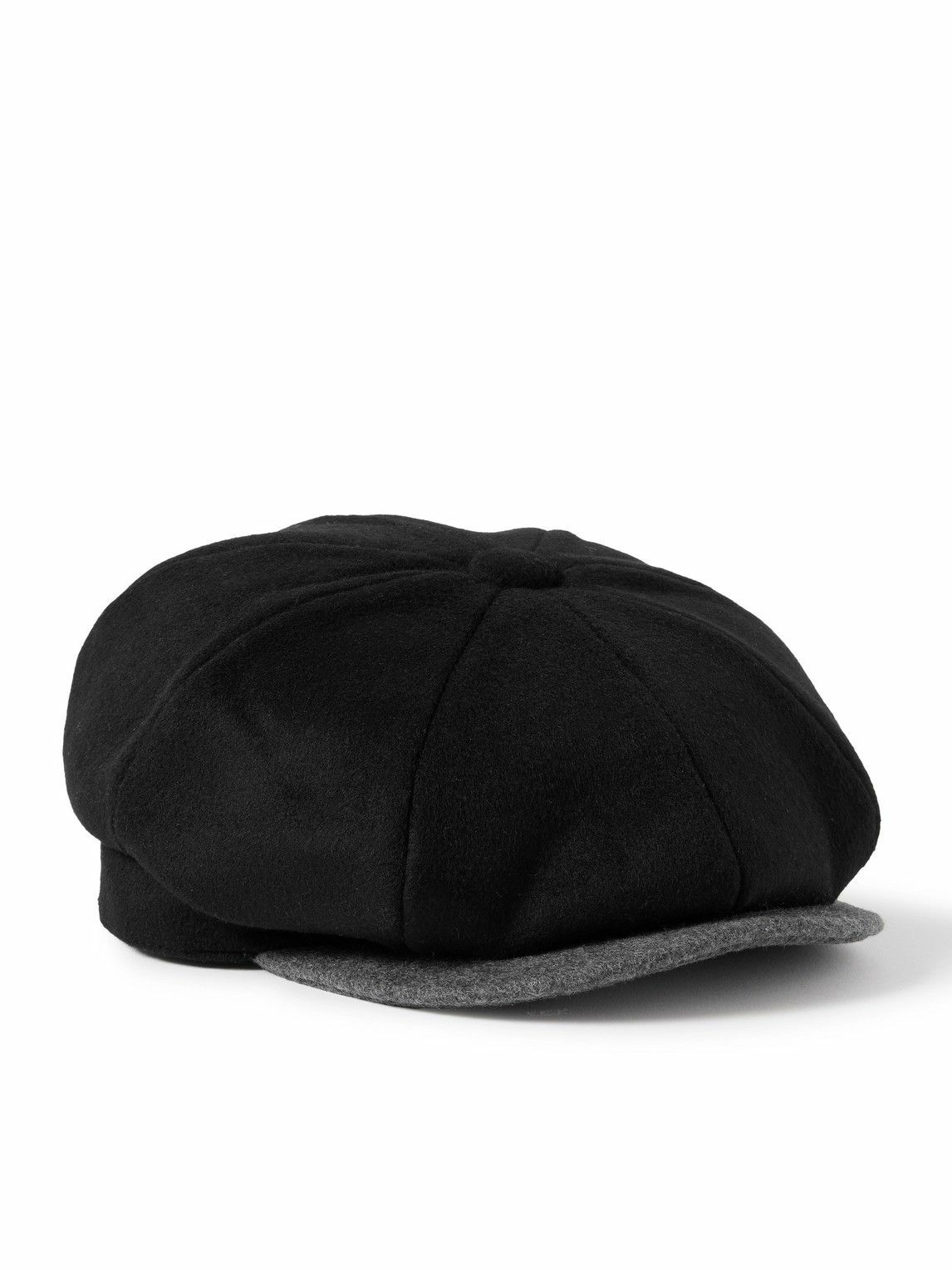 Paul Smith - Wool Flat Cap - Black