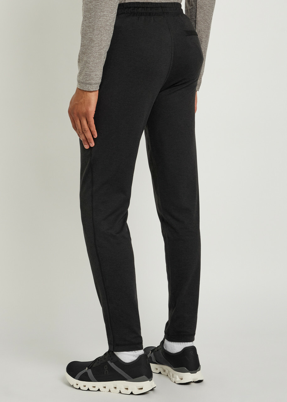 Vuori Ponto Performance 30 Stretch-jersey Sweatpants Black
