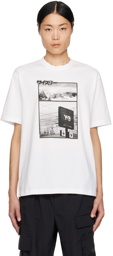 Y-3 White Zine Page-1 T-Shirt
