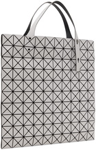 BAO BAO ISSEY MIYAKE Gray Prism Tote