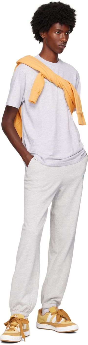 Sporty & Rich Gray Rizzoli Sweatpants