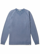 Peter Millar - Lava Cotton and Modal-Blend Sweater - Blue