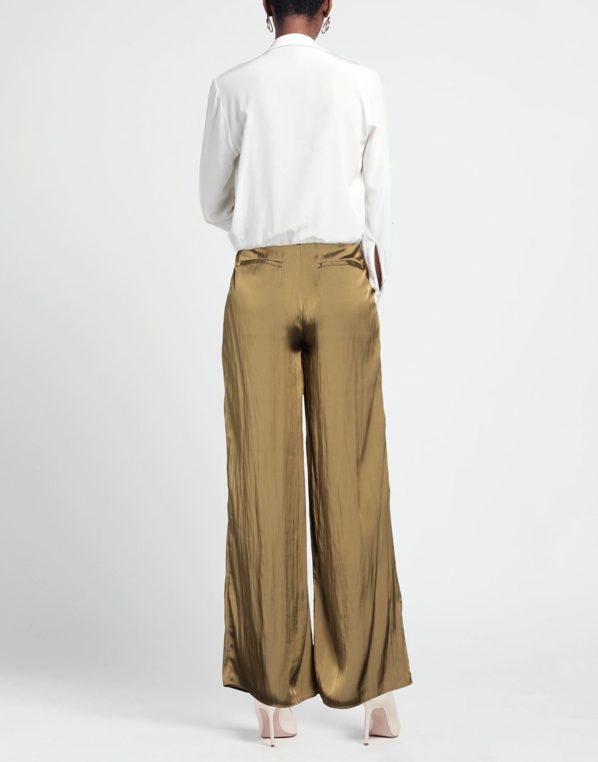 Nude Womens Pants Military in Green