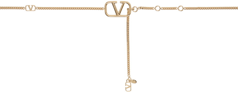 Valentino Garavani Gold VLogo Signature Chain Belt Valentino Garavani