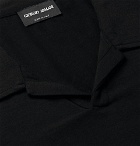 Giorgio Armani - Slim-Fit Jersey Polo Shirt - Black
