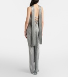 Maria Lucia Hohan Tonia cutout silk tulle gown