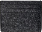 Thom Browne Black Note Compartment Card Holder