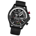 Stuhrling Original Aviator Chronograph Quartz Black Dial Mens Watch M17975