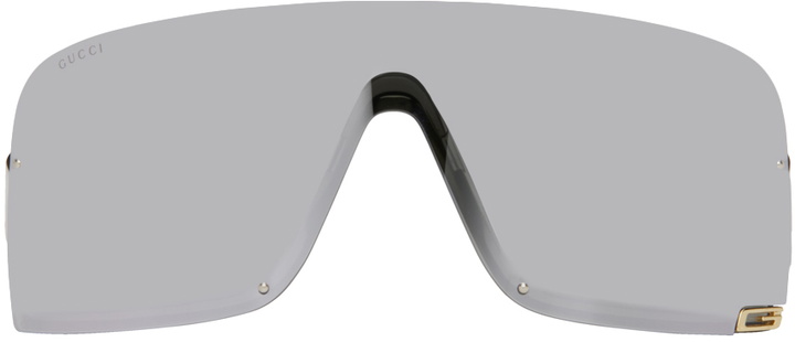 Photo: Gucci Gray Mask Sunglasses