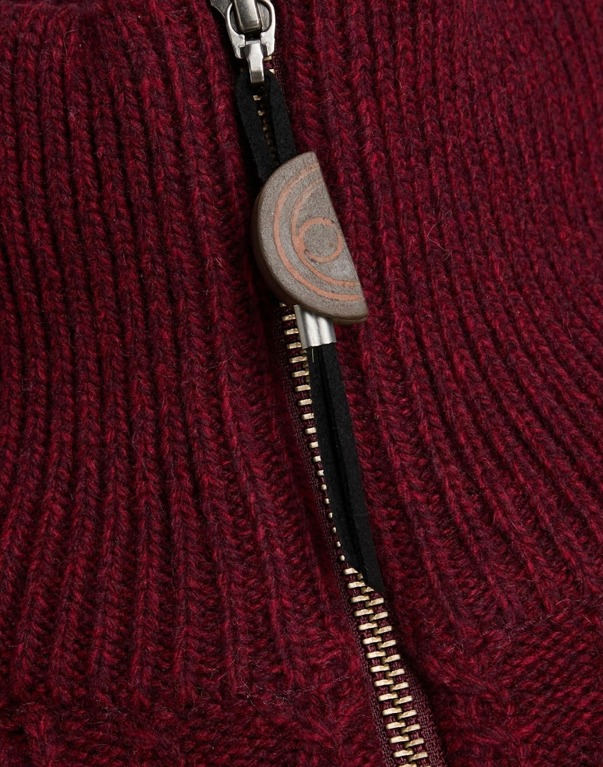 Hyein Seo Womens Turtleneck Burgundy