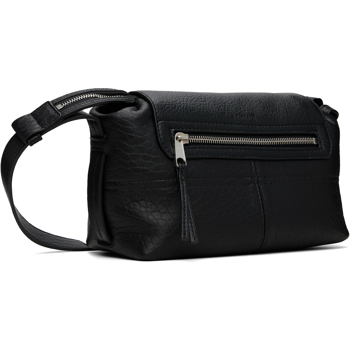 LEMAIRE Black Bubble Lambskin Mini Soft Gear Bag