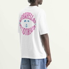 ACMH by Magic Castles Men's x Love International Barbarella's T-Shirt in White/Pink