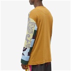 Dries Van Noten Men's Multi Patch T-Shirt in Yellow