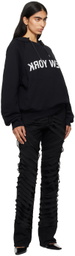 Helmut Lang Black 'New York' Hoodie