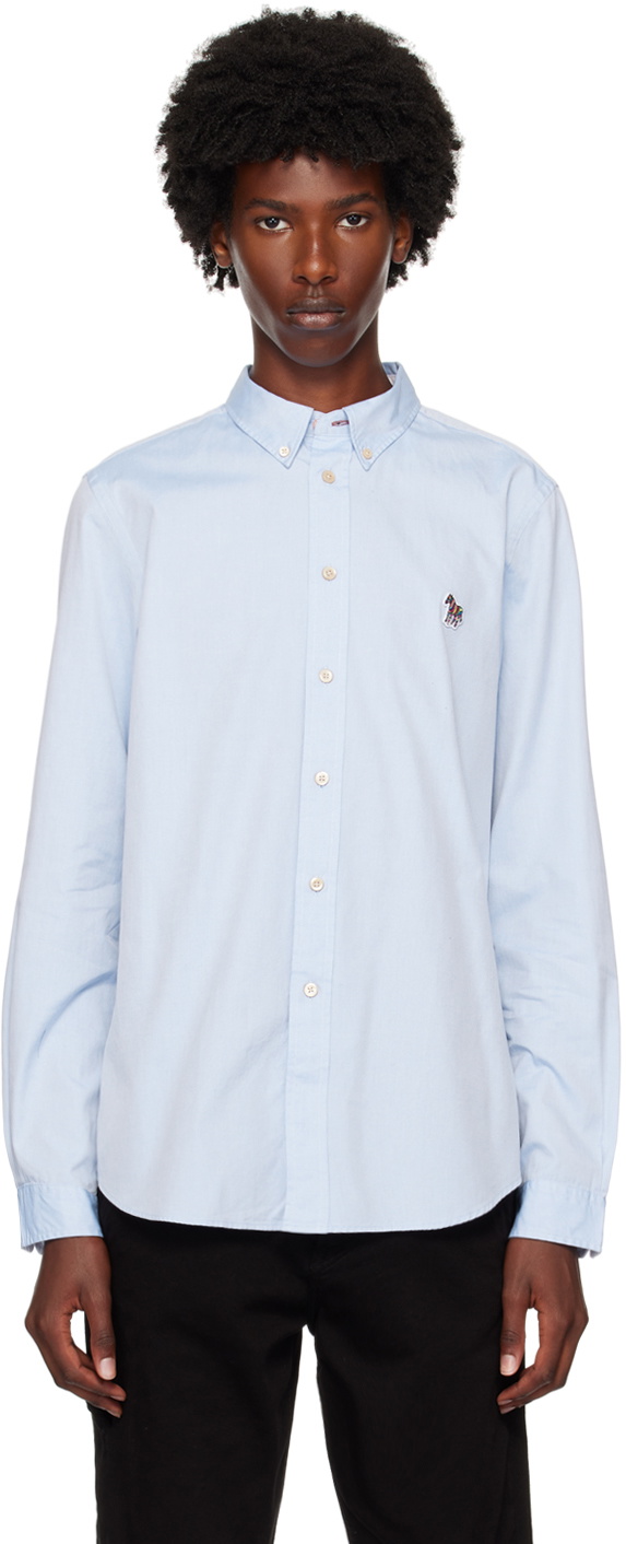 PS by Paul Smith Blue Zebra Shirt