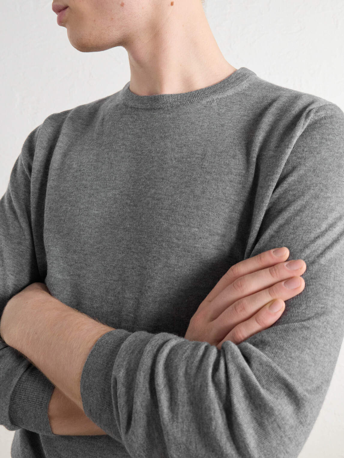 Canali - Wool Sweater - Gray