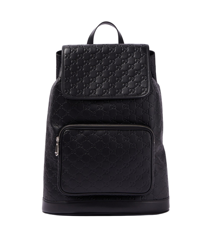 Photo: Gucci GG Medium leather backpack