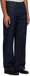 Givenchy Navy Straight Leg Jeans