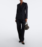 Givenchy Pinch Medium suede top-handle bag