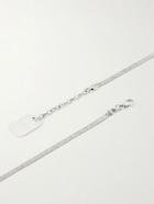 SAINT LAURENT - Silver-Tone Chain Necklace - Silver