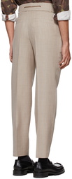 Jacquemus Beige La Montagne 'Le Pantalon De Costume' Trousers