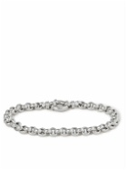 Tom Wood - Rolo Rhodium-Plated Chain Bracelet - Silver