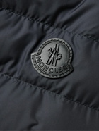 Moncler - Sanary Logo-Appliquéd Quilted Shell Down Jacket - Blue