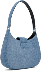 Alexander Wang Indigo Small W Legacy Denim Shoulder Bag