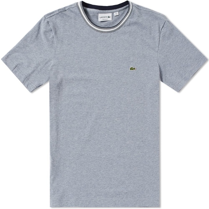 Photo: Lacoste Tipped Jersey Tee