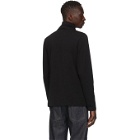 Jil Sanderand Black Half-Zip Sweater
