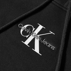 Calvin Klein Men's Monologo Hoody in Ck Black