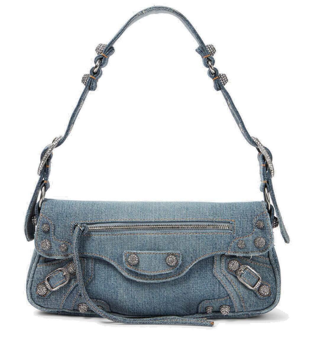 Balenciaga Le Cagole denim shoulder bag Balenciaga