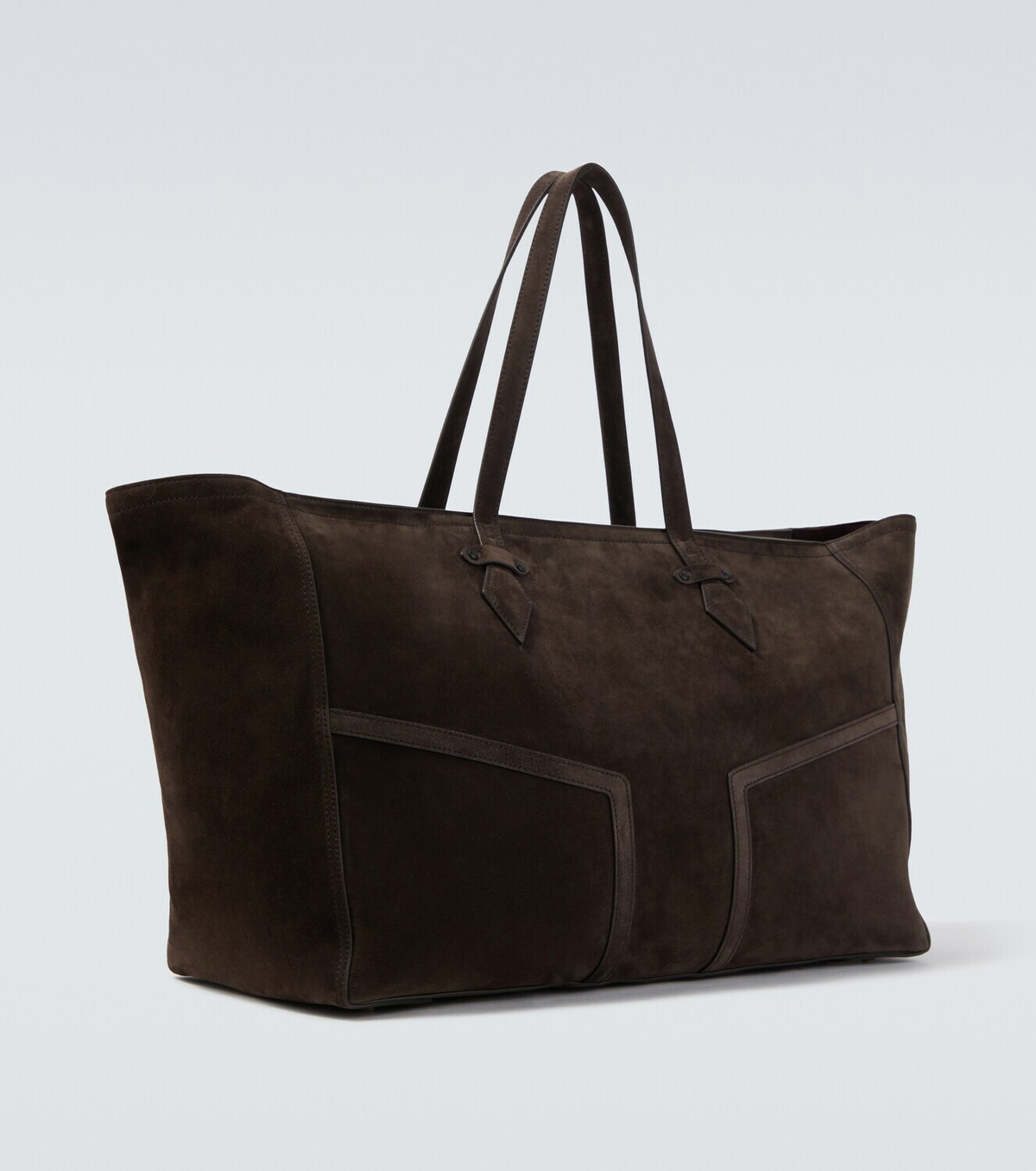 Métier Sergeant suede duffel bag
