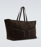 Métier Sergeant suede duffel bag