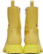 Marni Big Kids Yellow Low Boots