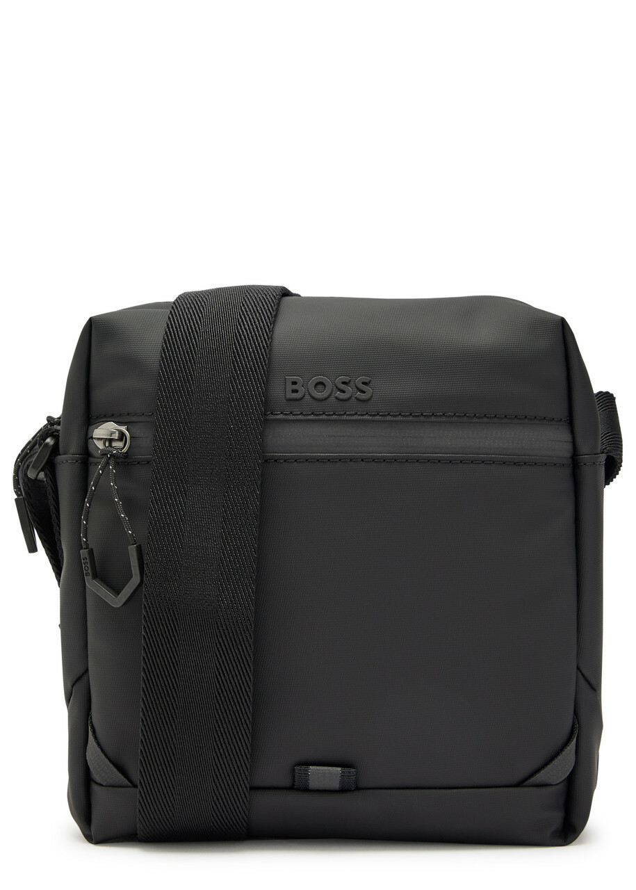 NO/FAITH STUDIOS Black Denim Multipocket Bag