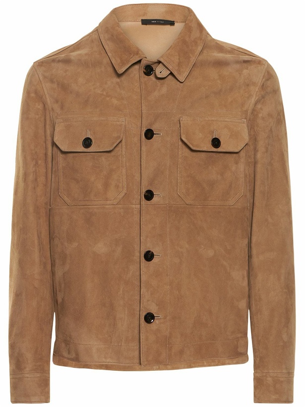 Photo: TOM FORD - Lightweight  Suede Outershirt