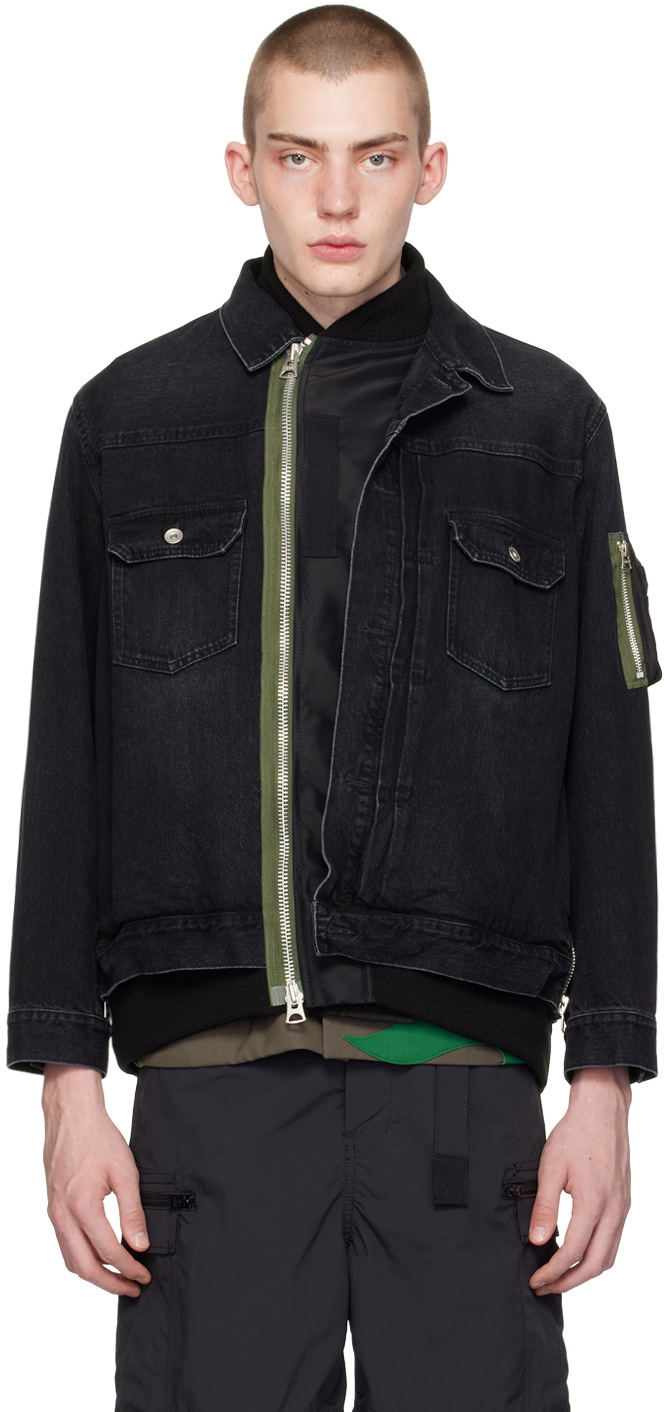 x Eric Haze jacquard bomber jacket