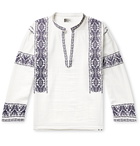 Isabel Marant - Piperi Embroidered Cotton Shirt - White