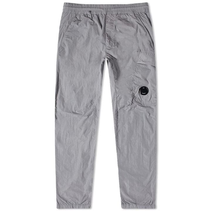 Photo: C.P. Company Men's Lens Pocket Nylon Cargo Pants in Griffin Grey