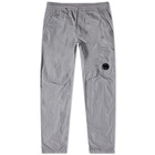 C.P. Company Men's Lens Pocket Nylon Cargo Pants in Griffin Grey