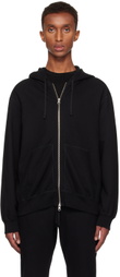Reigning Champ Black Midweight Terry Standard Zip Hoodie