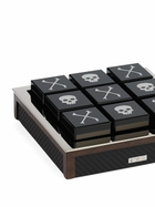Ralph Lauren Home Black Sutton Carbon Tic-Tac-Toe Game