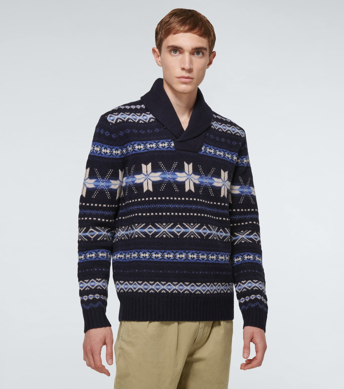 Polo Ralph Lauren - Shawl-collar wool sweater Polo Ralph Lauren