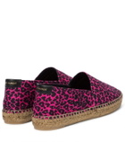 Saint Laurent Leopard-print canvas espadrilles