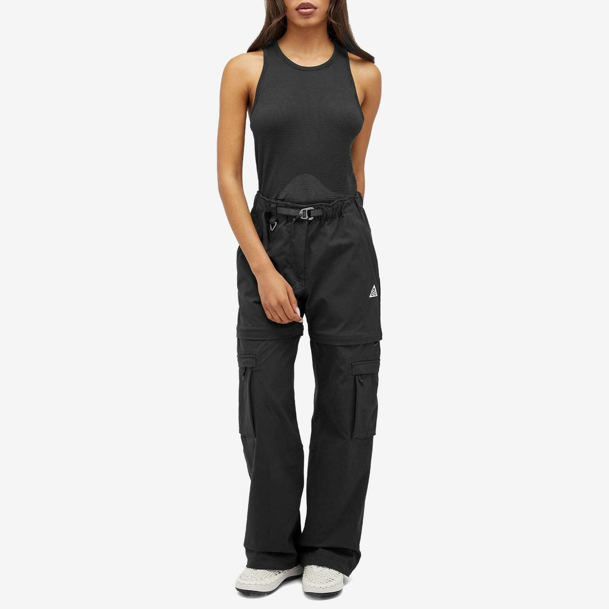 Nike Women's ACG DLTA BSLR Tank Top in Black/Anthracite Nike