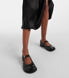 Loewe Campo leather Mary Jane flats